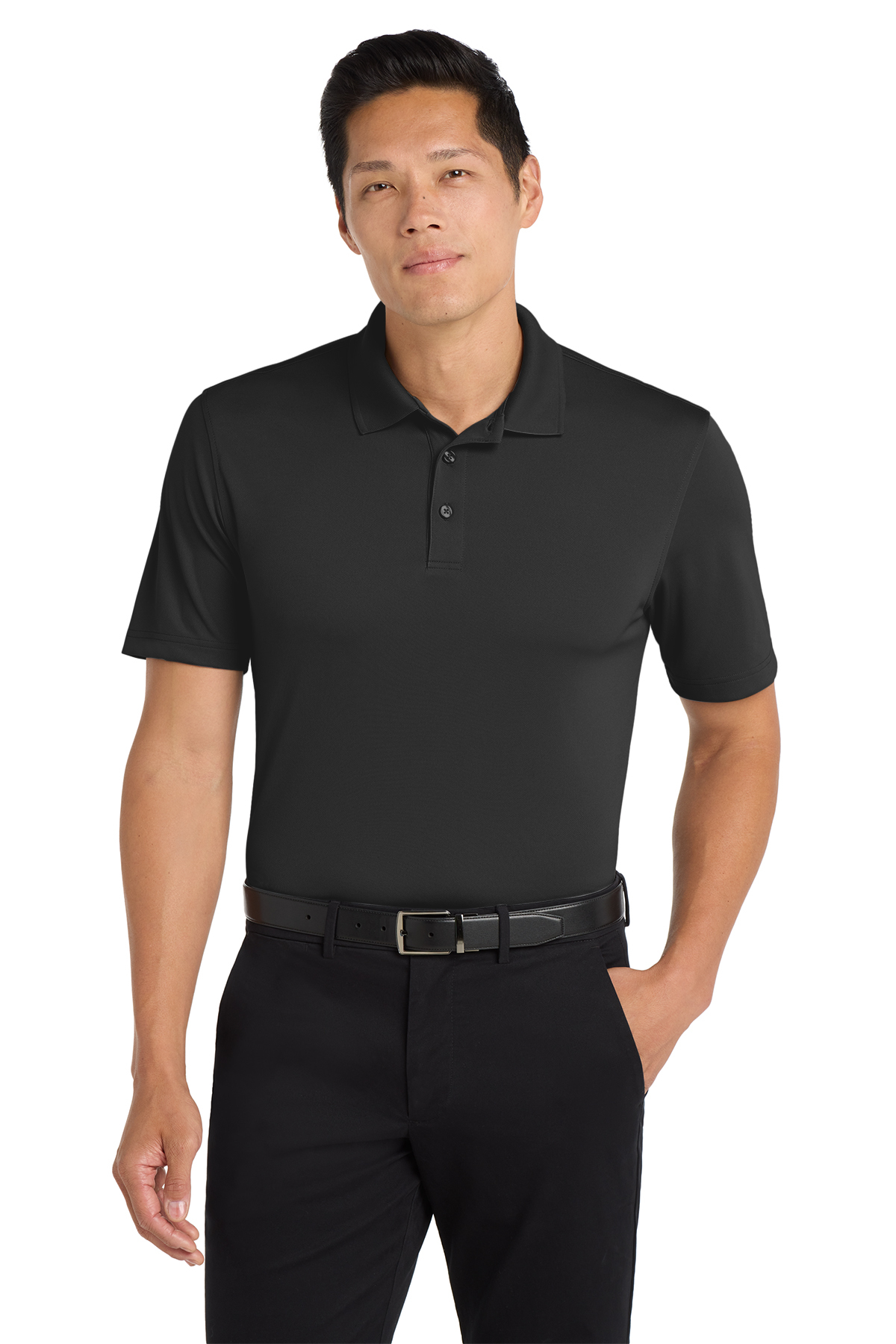 Port Authority Men's Performance Polo - VCA (Performance Polo Men - VCA: Black - XS 32/24)