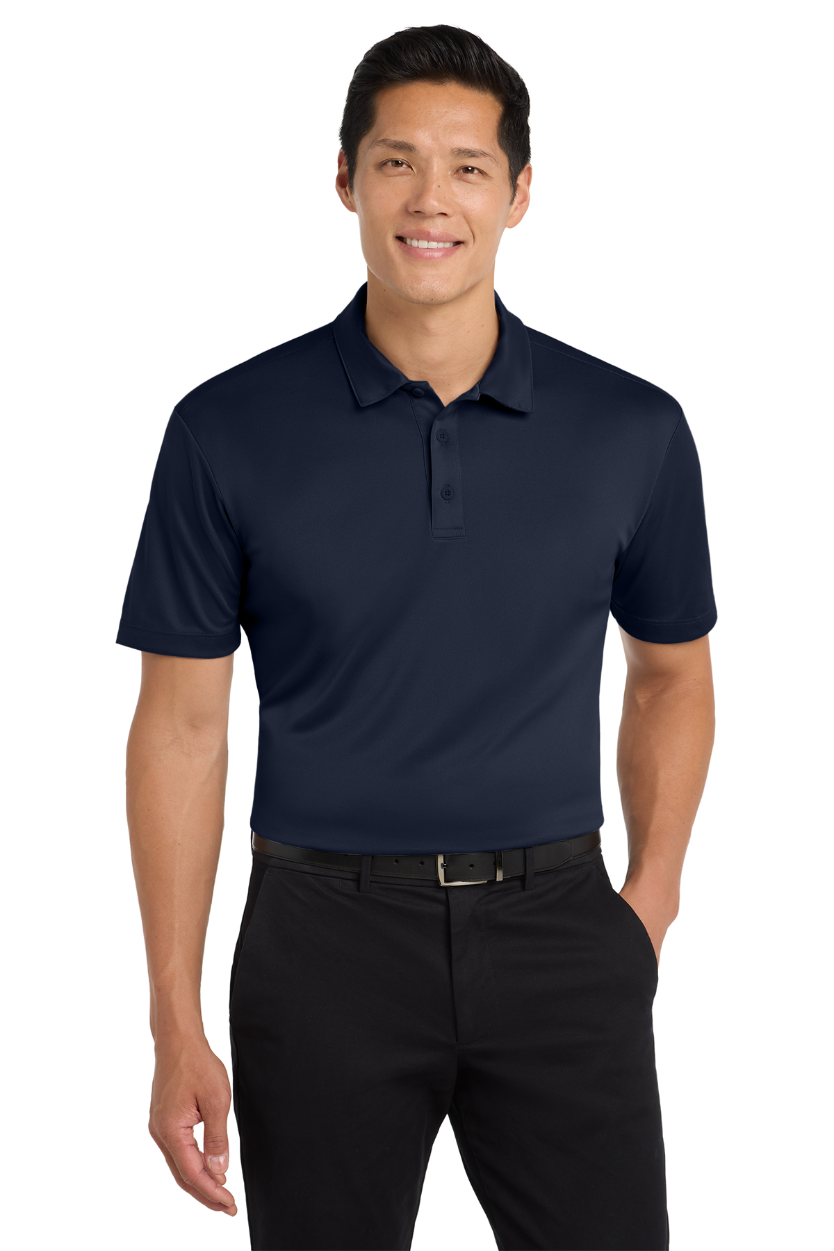 Port Authority Silk Touch Men's Performance Polo - FCA (Performance Polo - Men - SS - FCA: Navy - XS)