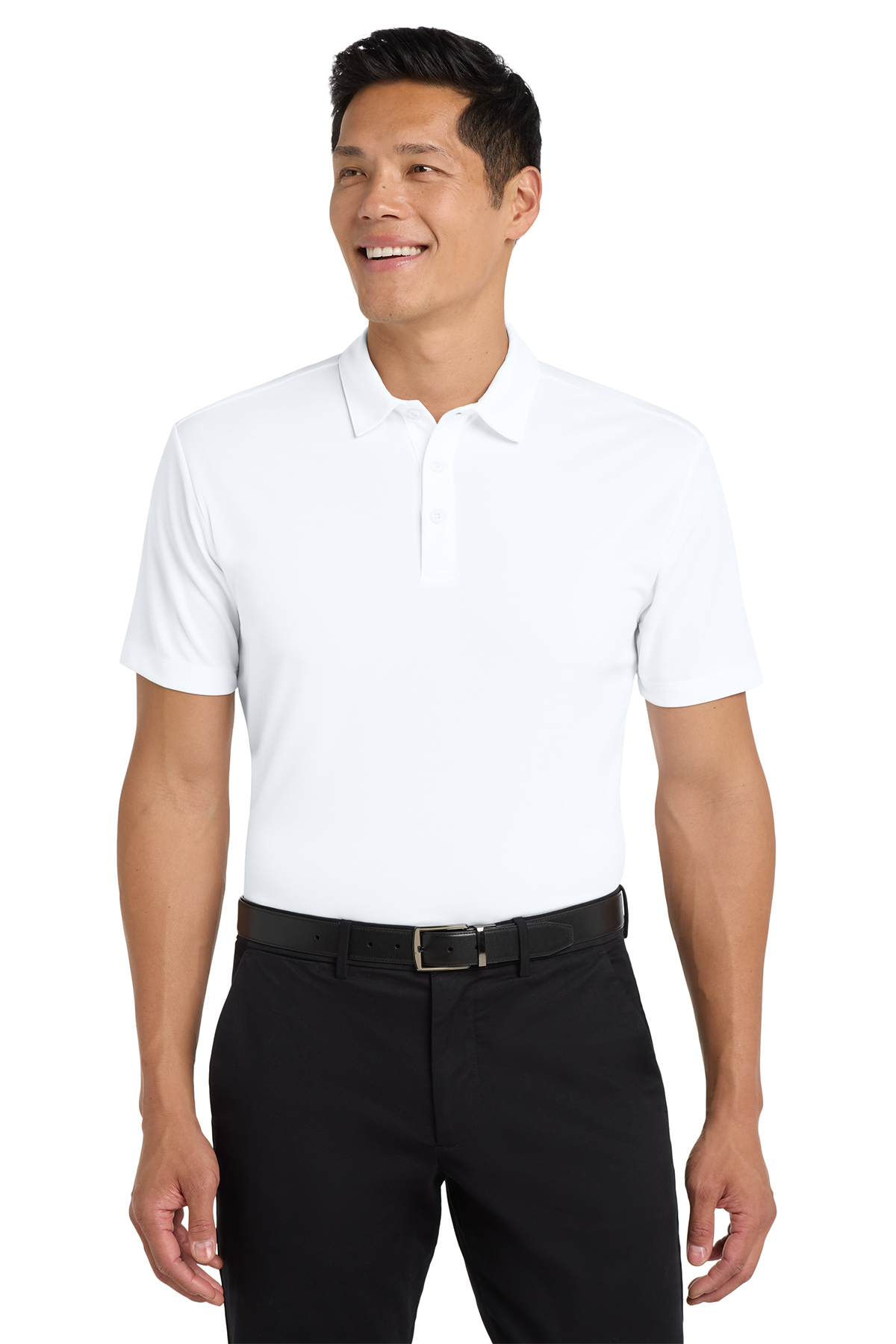 Port Authority Silk Touch Men's Performance Polo - FCA (Performance Polo - Men - SS - FCA: White - XS)