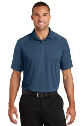Men's Personalized Crossover Raglan Polo by Port Authority. K575 (Size: Large, Color: Regatta Blue)