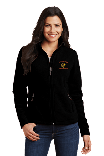 Port AuthorityÂ® Ladies Value Fleece Jacket - SWCS (Jacket Size: XS Size 2, School Colors: Black)