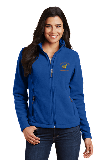 Port AuthorityÂ® Ladies Value Fleece Jacket - SWCS (Jacket Size: XS Size 2, School Colors: Royal Blue)