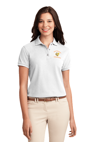 Port AuthorityÂ®Ladies Core Classic Pique Polo - SWCS Students, Staff and Parents (Size: XS - Size 2, Color: White)