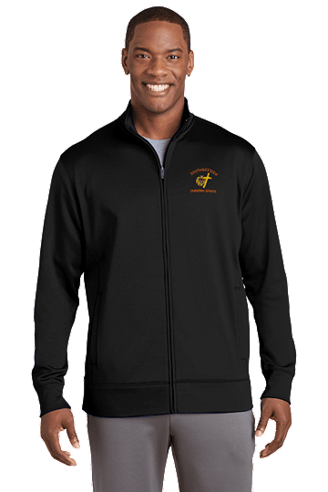 Sport-TekÂ® Sport-WickÂ® Men's Fleece Full-Zip Jacket - SWCS (Size: XS - Size 32/34, Color: Black)