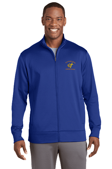 Sport-TekÂ® Sport-WickÂ® Men's Fleece Full-Zip Jacket - SWCS (Size: XS - Size 32/34, Color: True Royal)