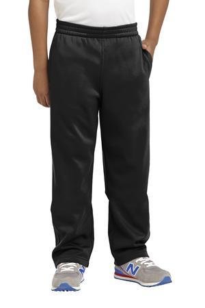 Sport-TekÂ® Youth Sport-WickÂ® Fleece Pant (Color: Black, Size: XS - Size 4)