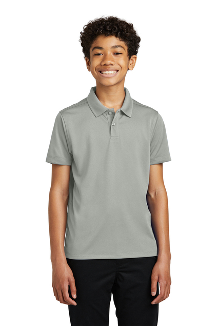 Port Authority Youth Performance Polo - RCA (Performance Polo - Youth (Unisex): LT Grey - YXS 4)