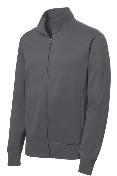 Sport-Tek Youth (Unisex) Sport-Wick Jacket - RCA (Unisex Performance Jacket - RCA: Smoke Grey - SM 6/8)